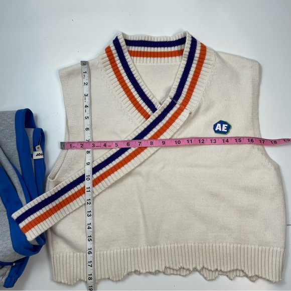 ADER Error Grunge Streetwear Sweatpants and Sweater Vest Women sz S (A1) Rare - Picture 13 of 13